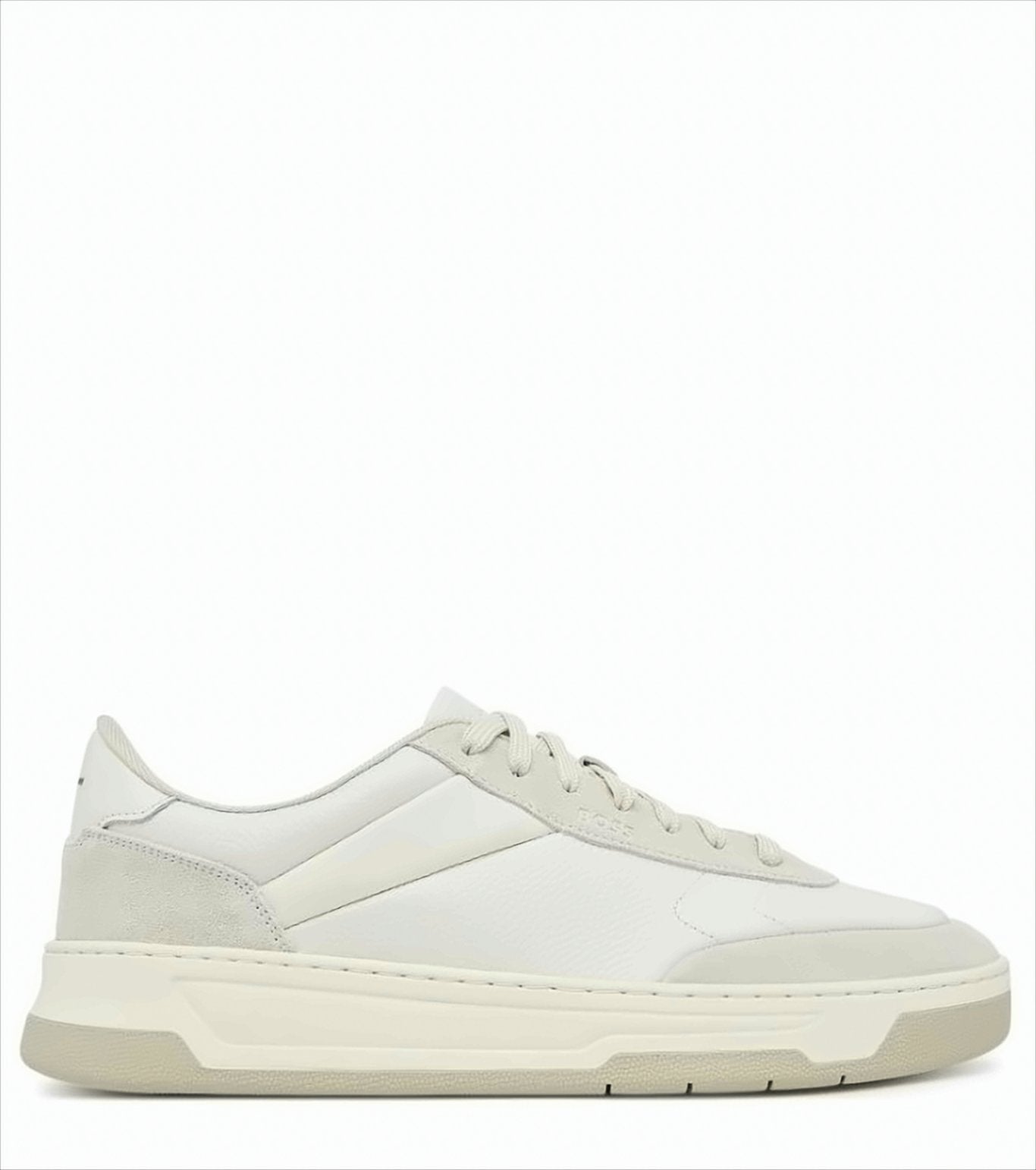 Low-Top Sneakers With Tumbled Leather
