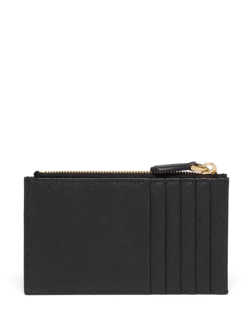 Leather Logo-Plaque Card Holder