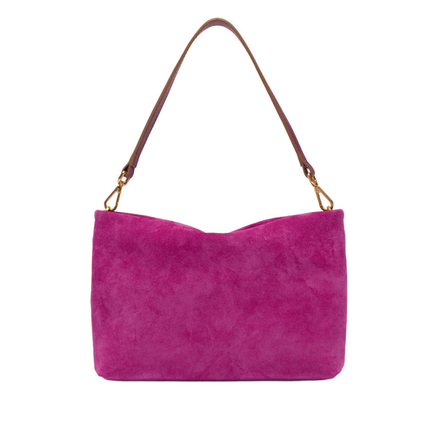 Desert Flower Suede Handbag