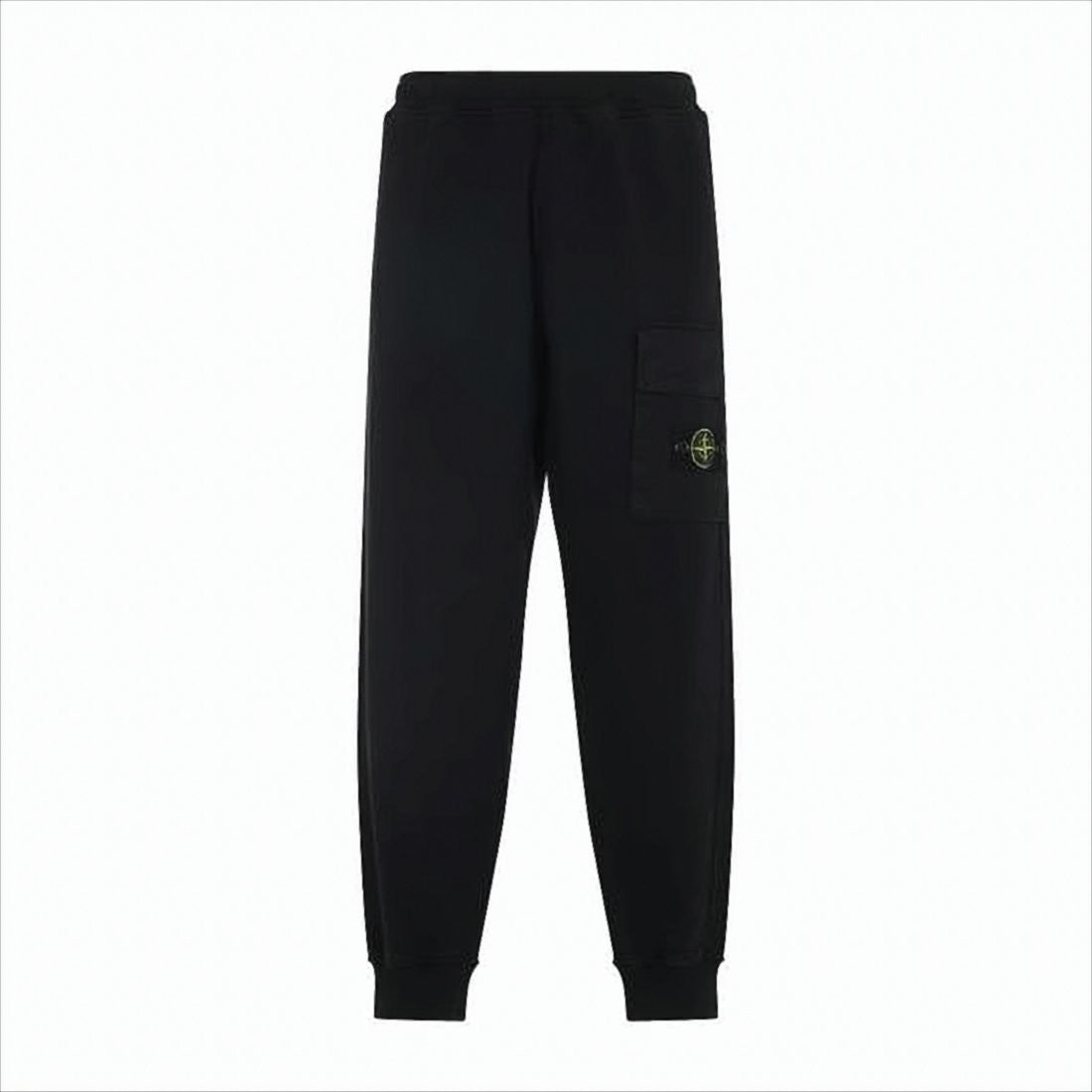 Relaxed Fit Cargo Pants with Embroidered Patch