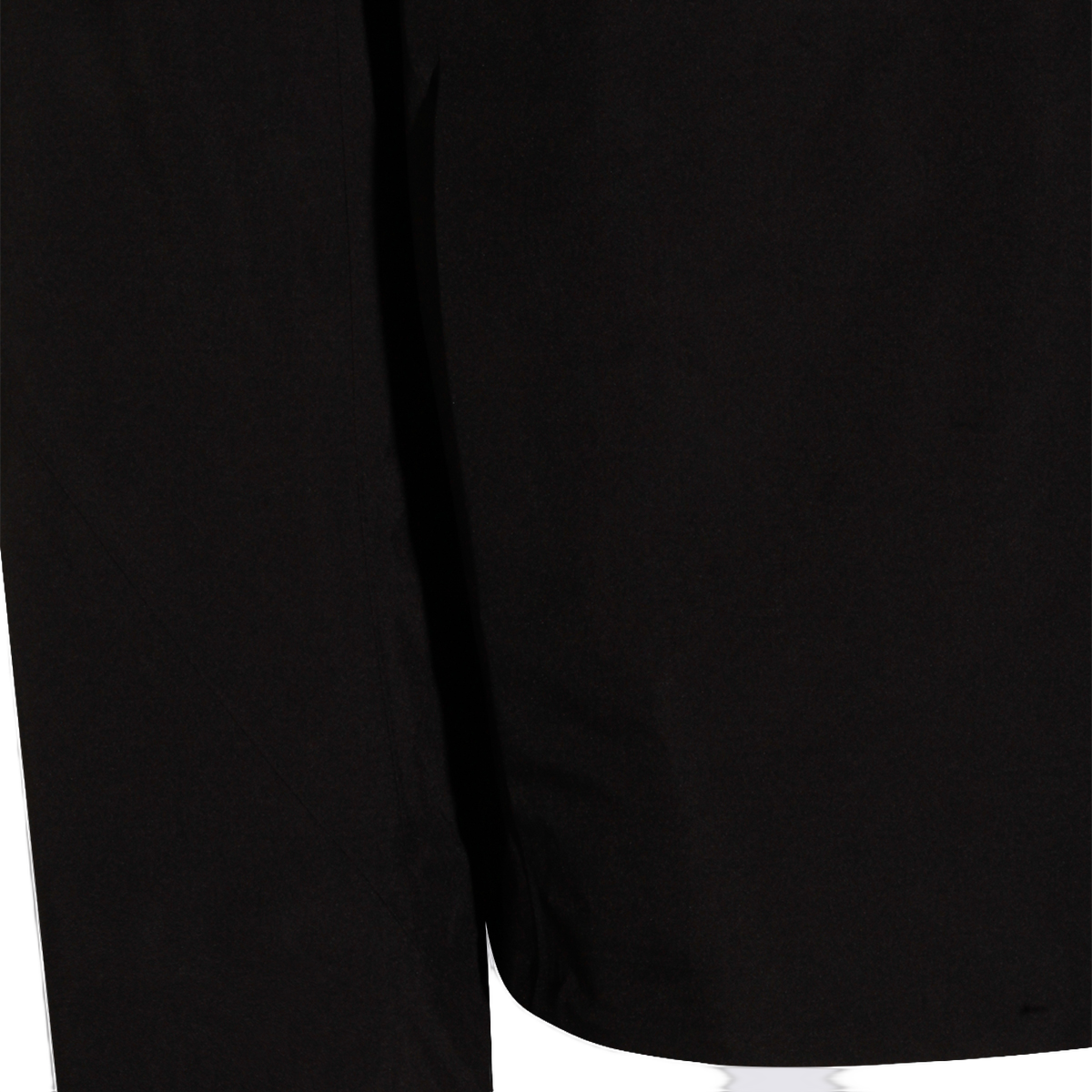 Minimalist Black Jacket with High Collar