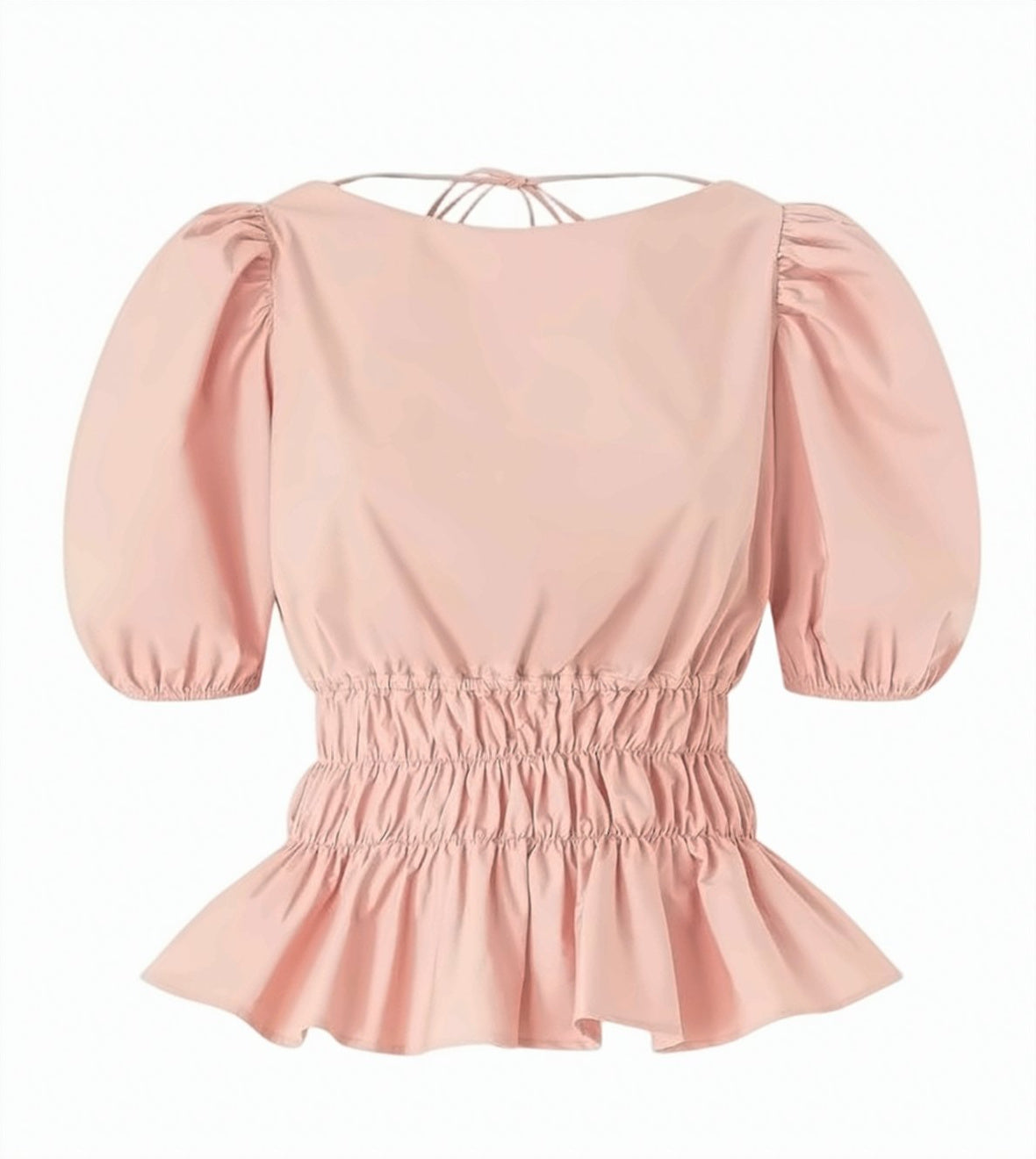 Joandra Cotton Poplin Crop Top