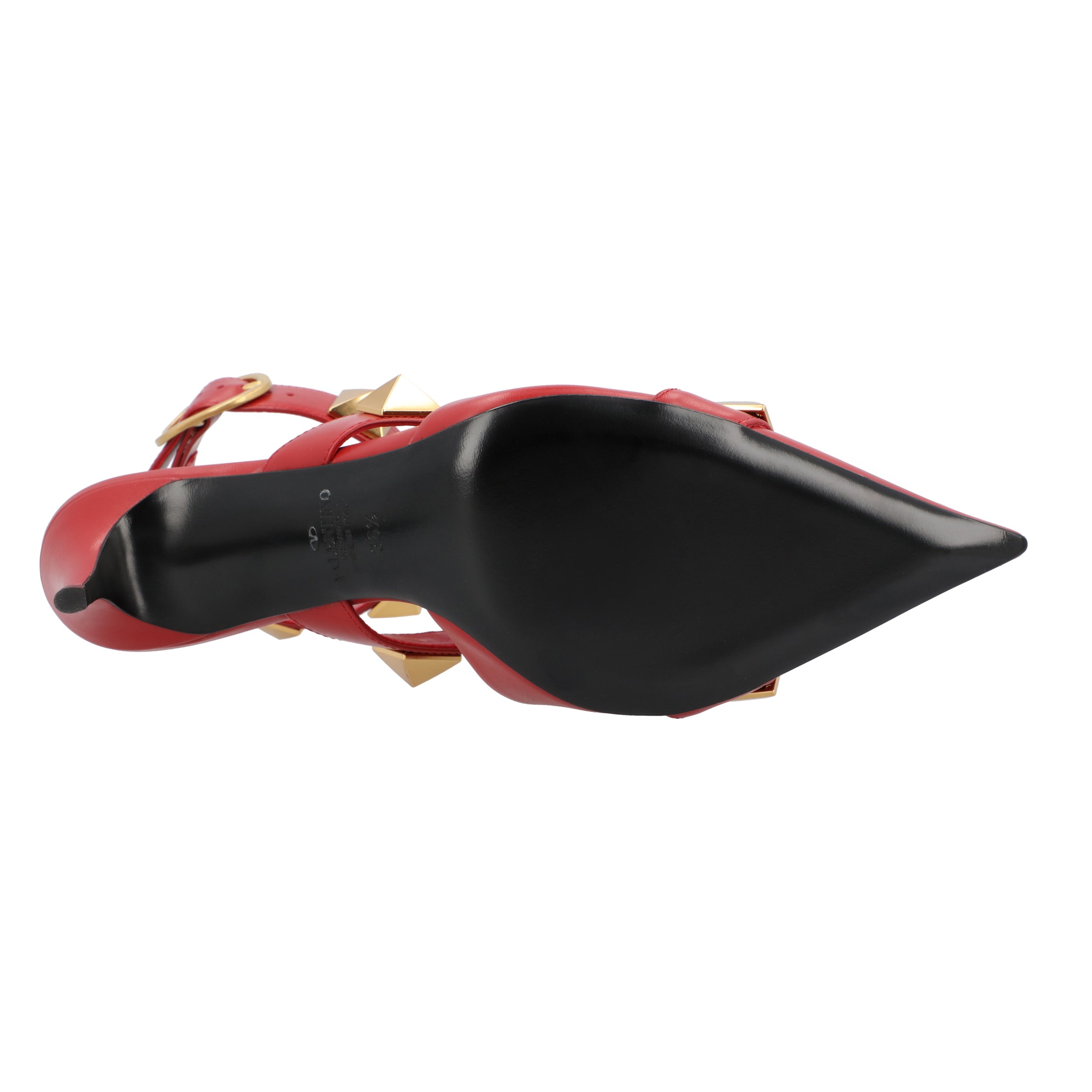 Roman Stud Pumps 80Mm Red