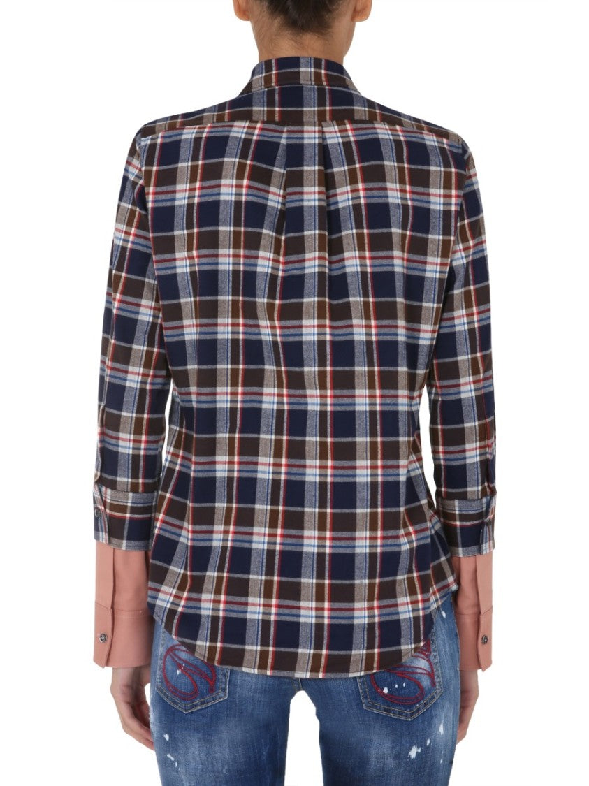 Front Button Flannel Shirt