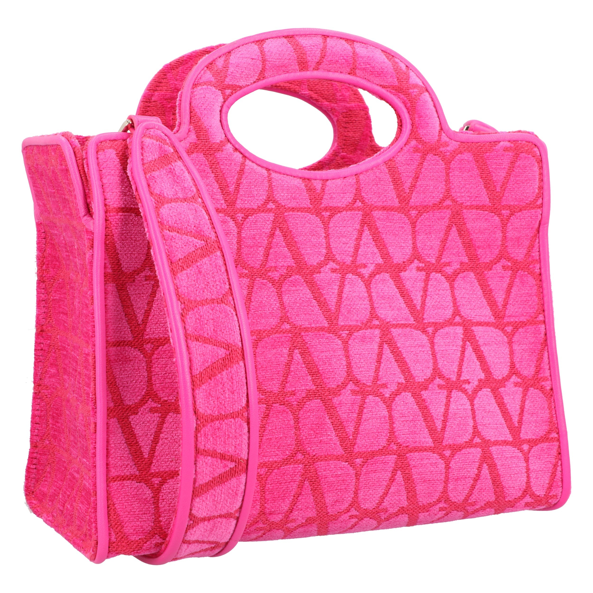 Vlogo Monogram The Third Open-Top Shoulder Bag