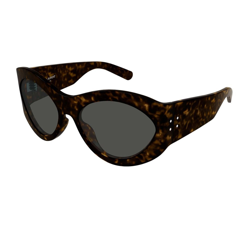 Sl 854 Linea Sl Logo Oversized Round Sunglasses