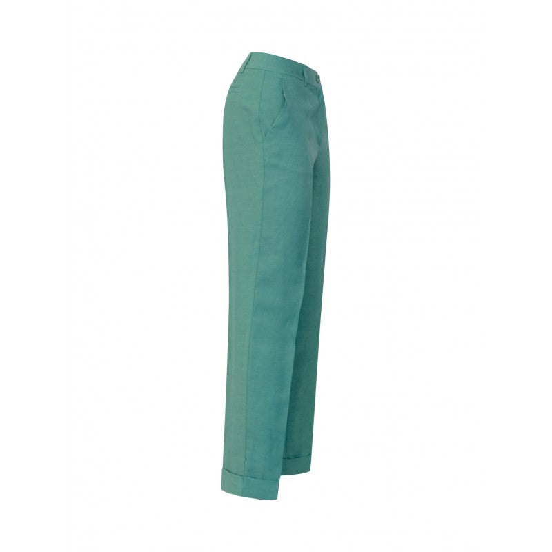 Parosh D232443 068 Raisa25 Green Viscose Pants