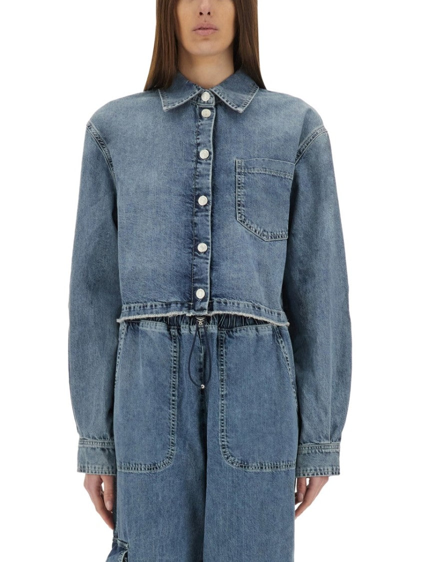 Cropped Denim Jacket