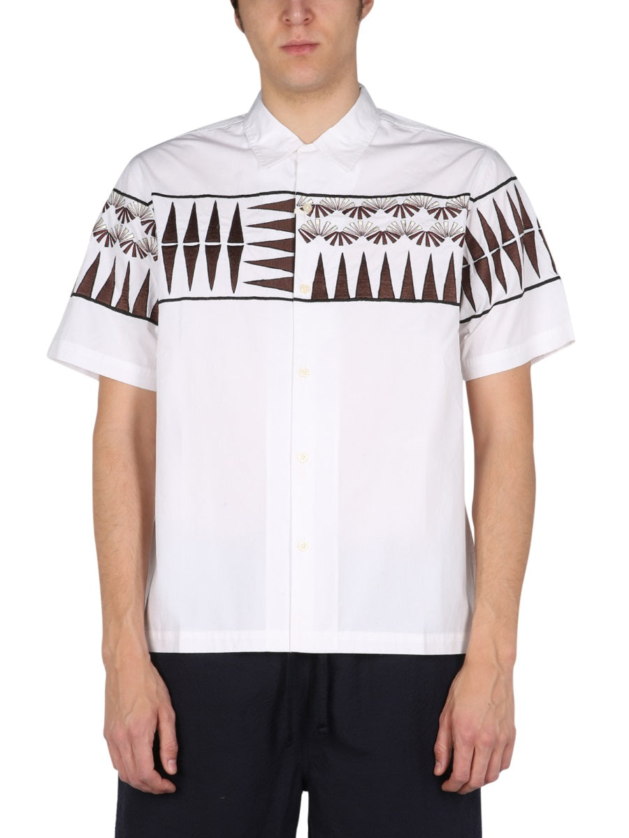 Boxy Fit Short-Sleeve Shirt