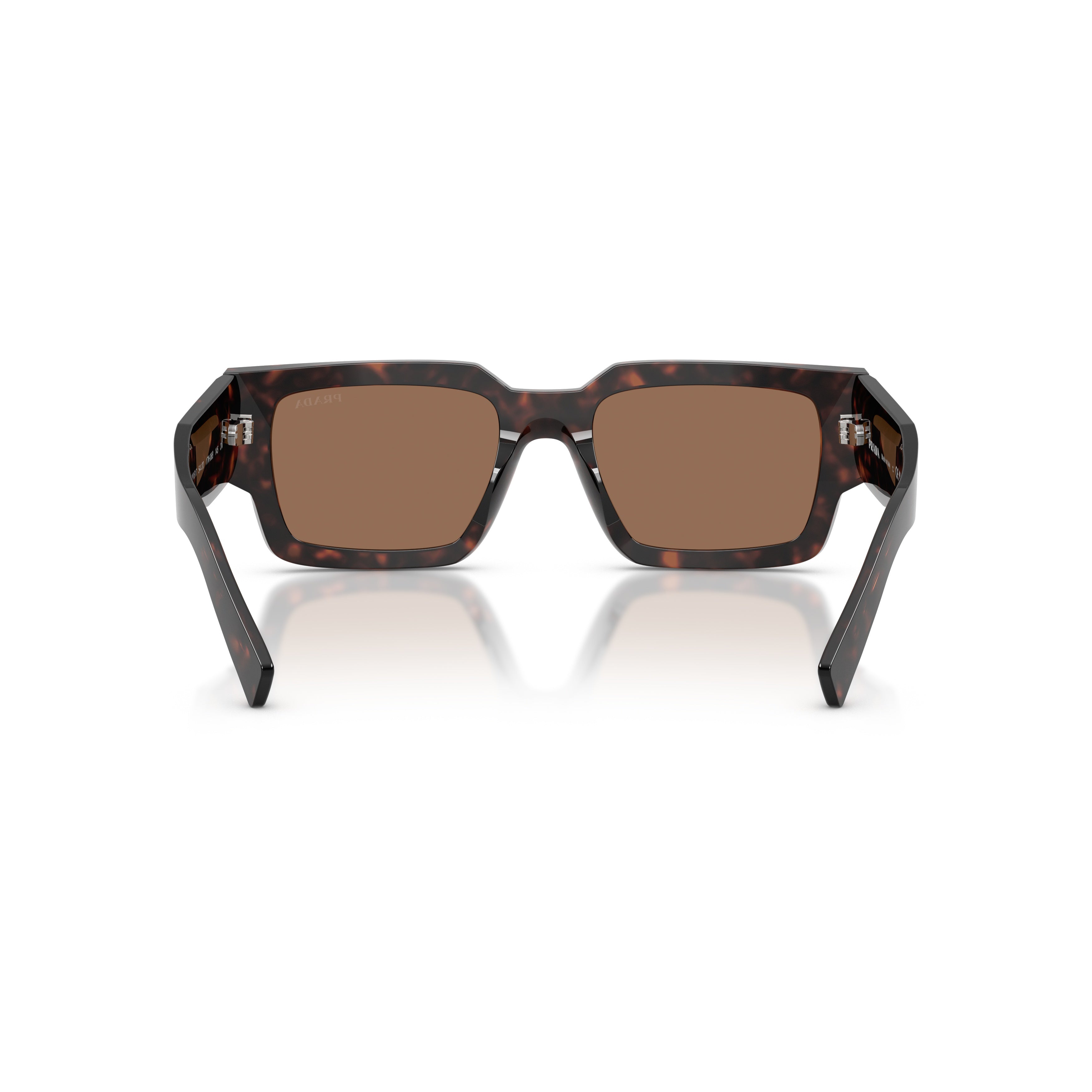 0pr B17s Bold Rectangular Tortoiseshell Acetate Sunglasses