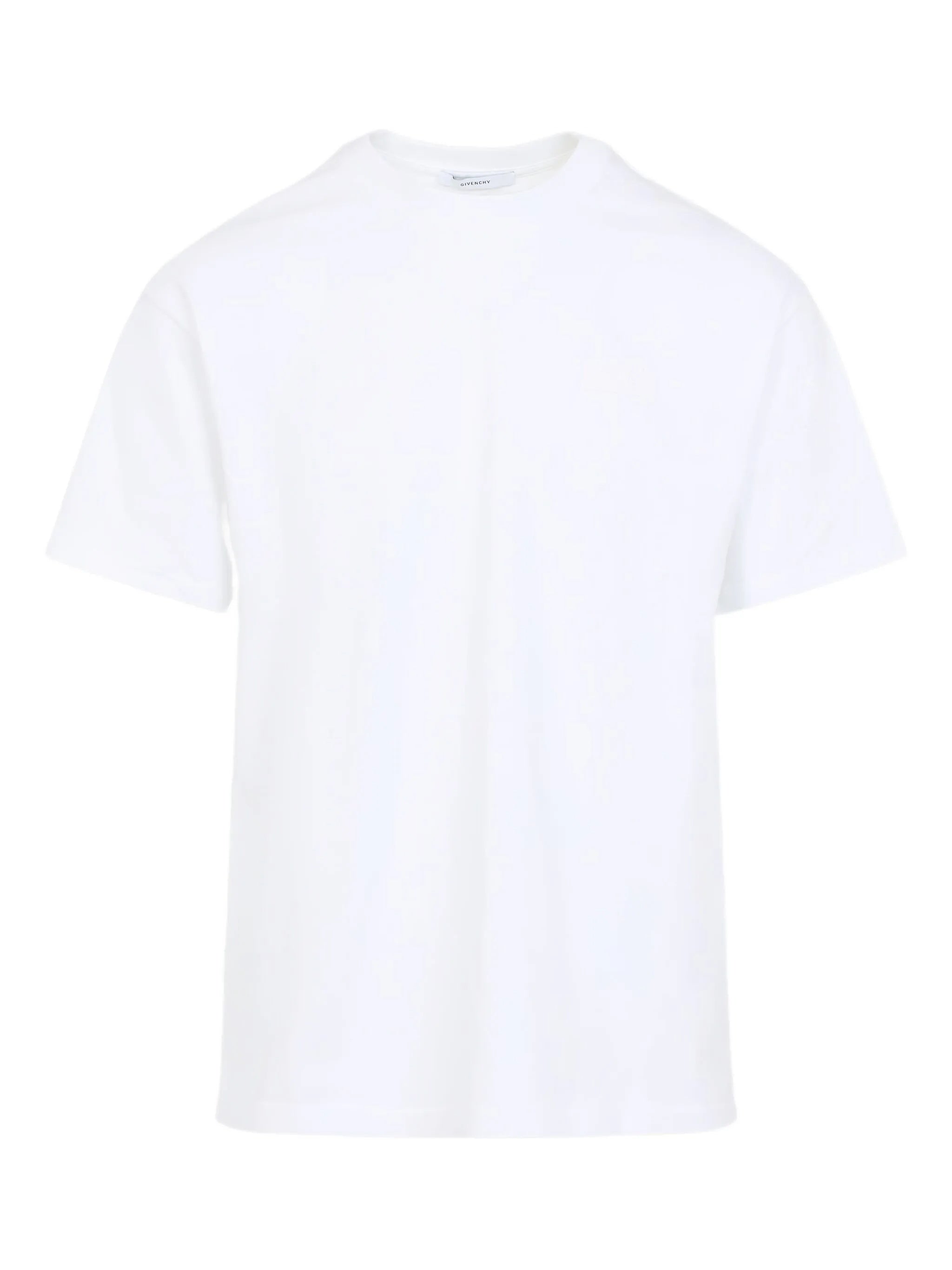 Minimalist Regular Fit White Cotton T-Shirt