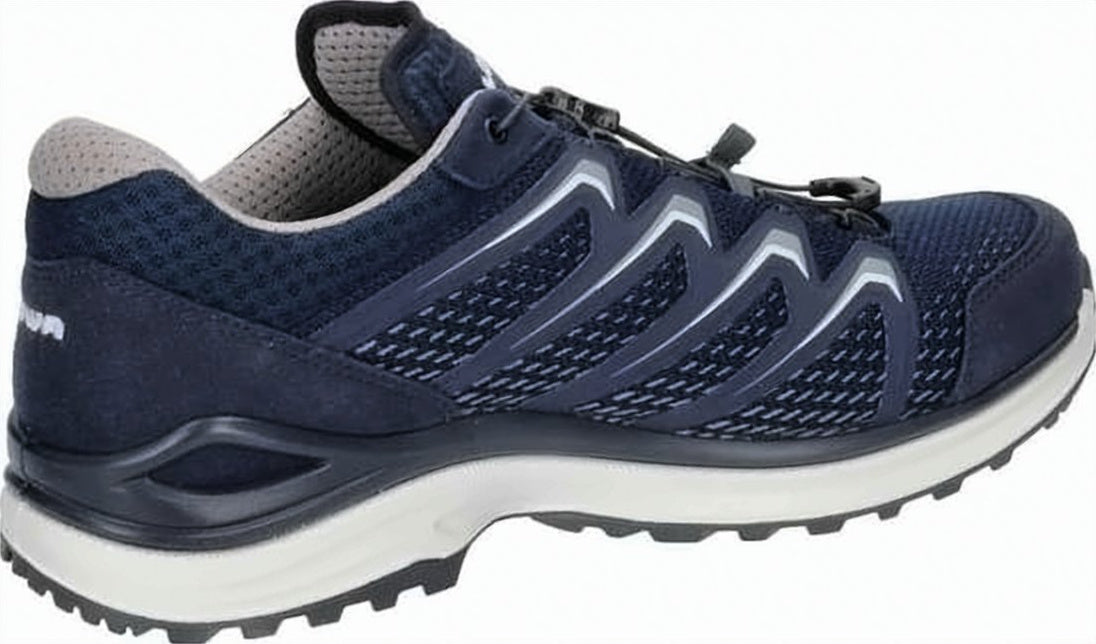 Textured Mesh and Suede Sport Sneakers