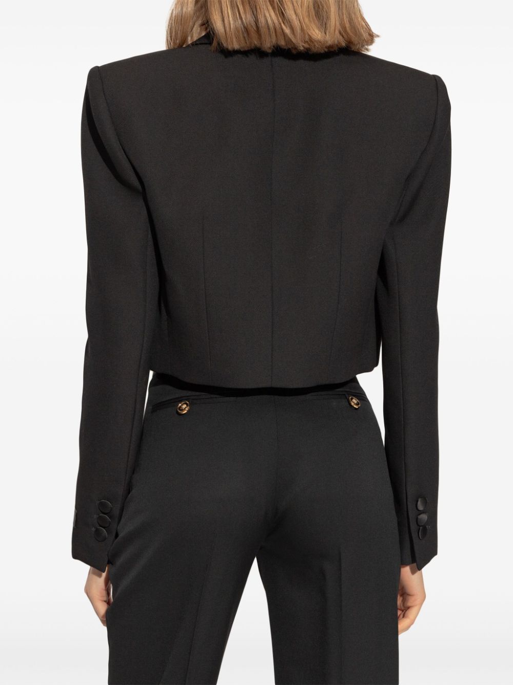 Cropped Black Jacket