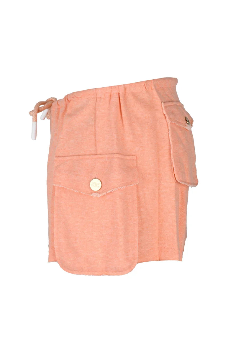 Cotton Shorts - Peach