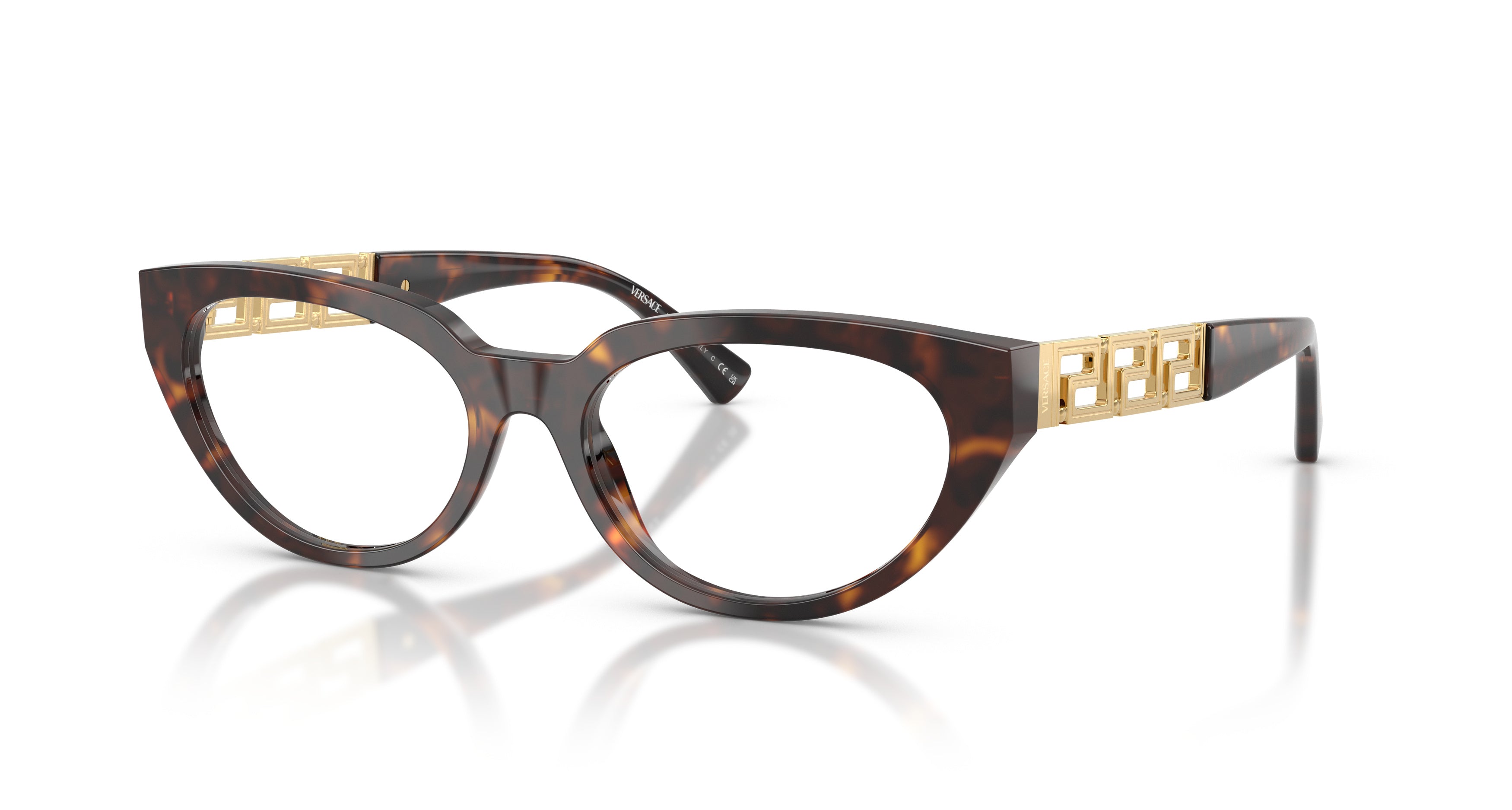 0ve3383 Tortoiseshell Cat-Eye Sunglasses