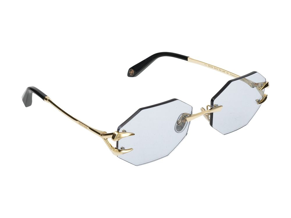 Sunglasses Roberto Cavalli SRC005 400F Oro Giallo Lucido 59/19/140