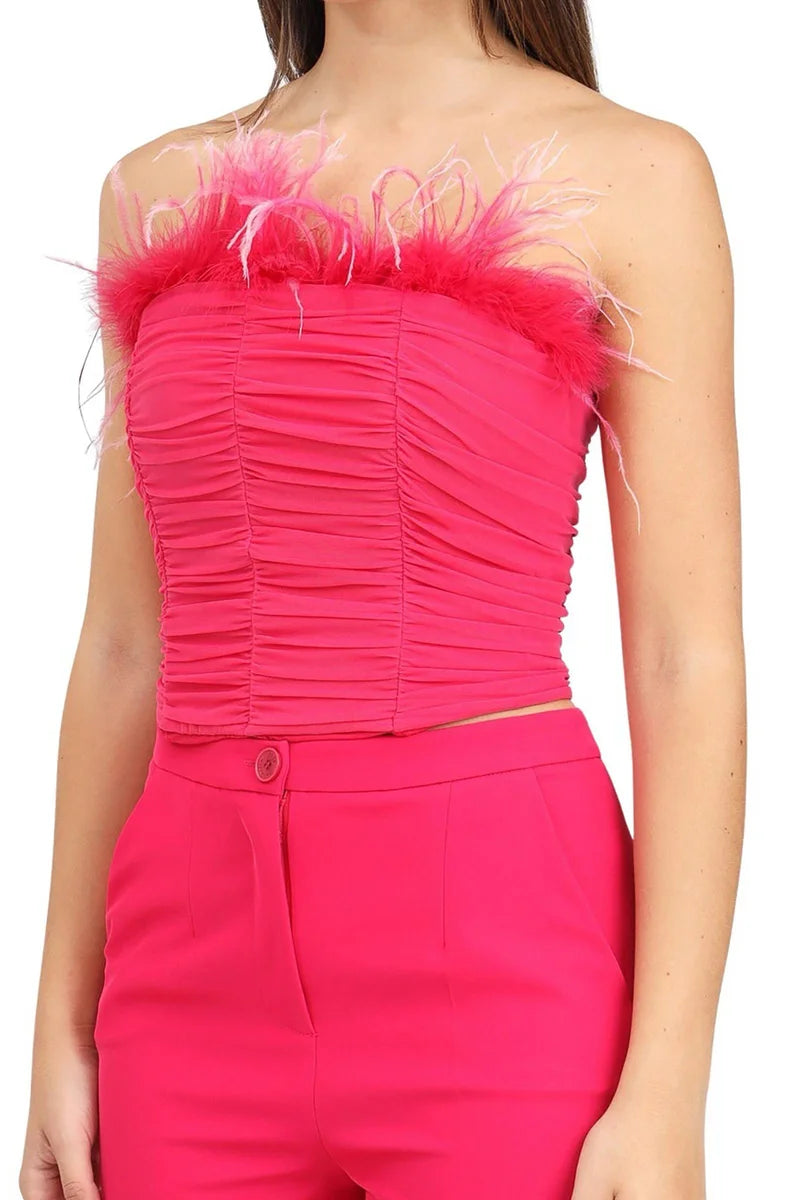 Stretch Top - Fuchsia