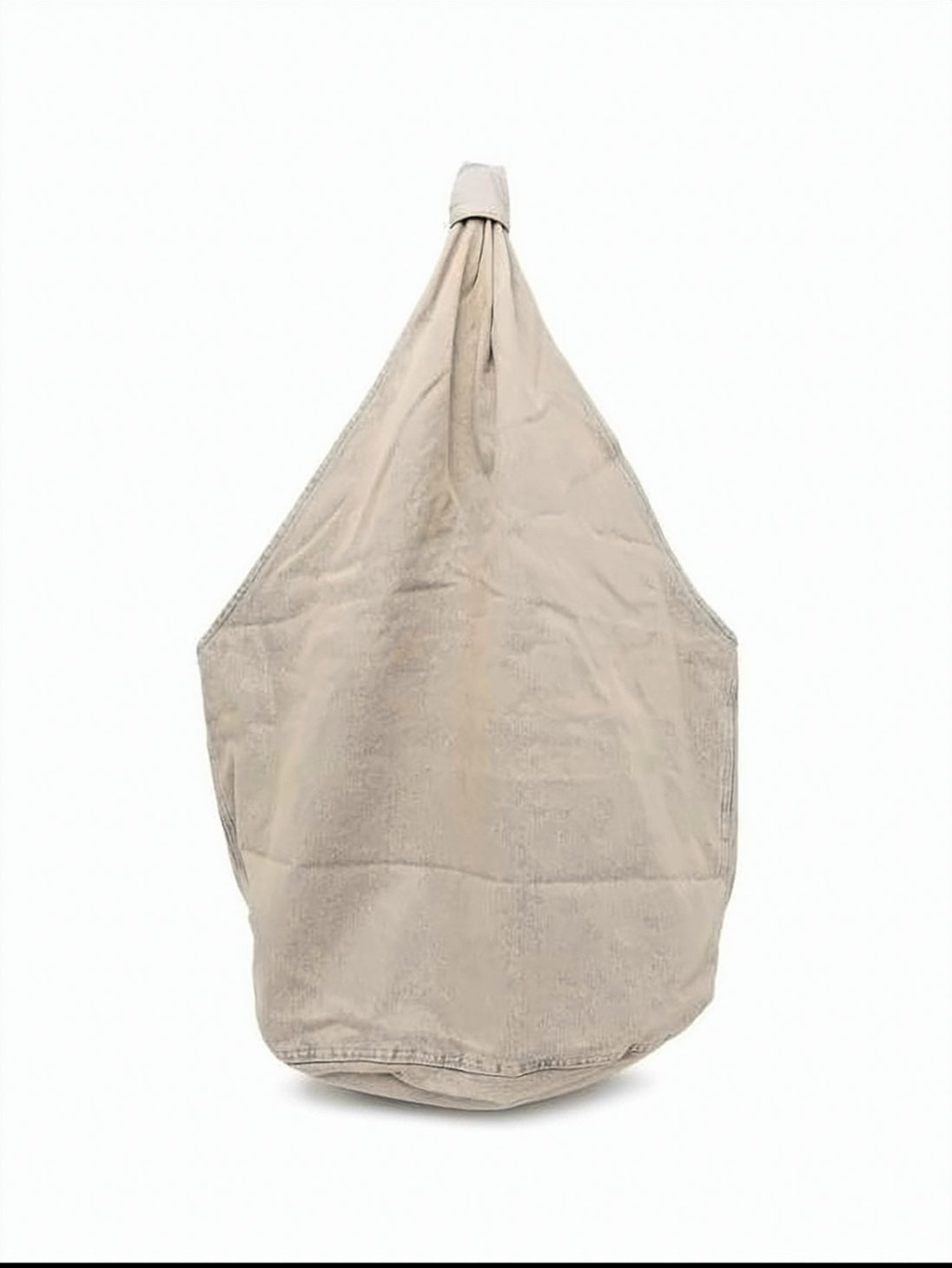 Soft-Structured Neutrals Shoulder Bag With Knotted Strap