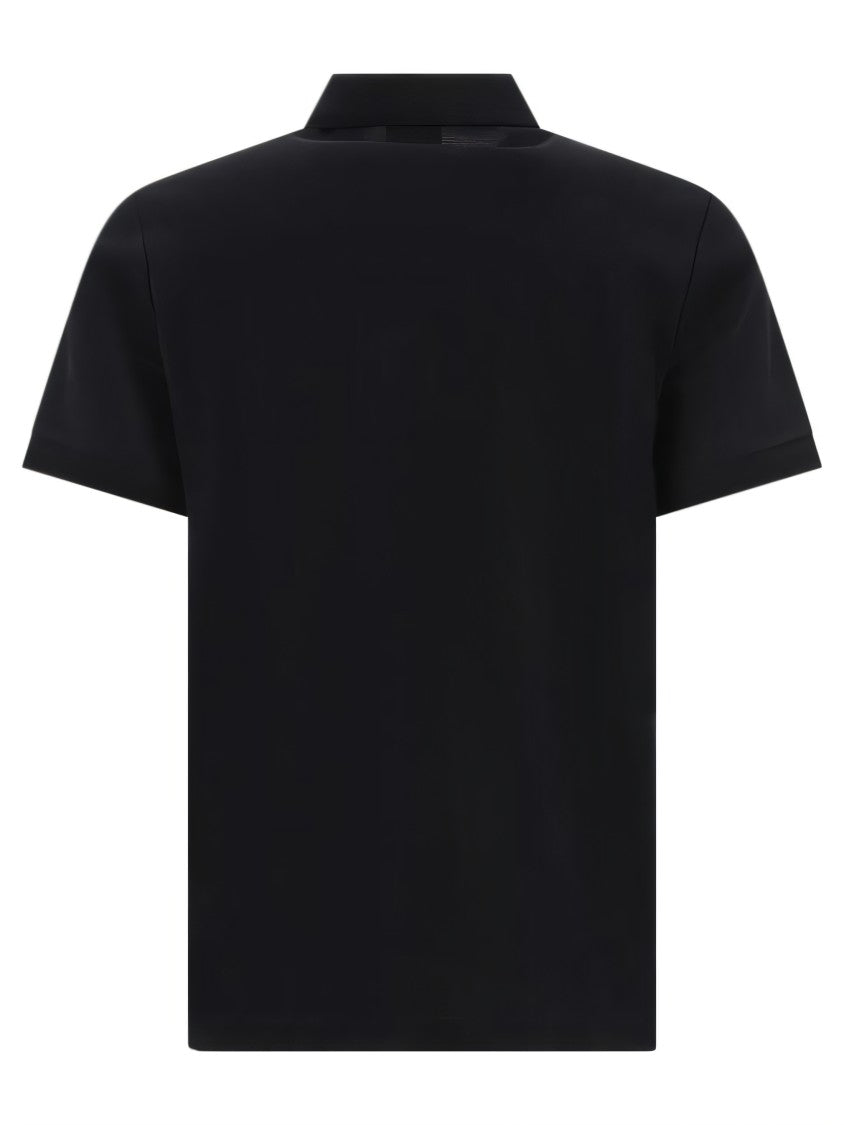 Classic Collared Polo Shirt with Subtle Logo Detail