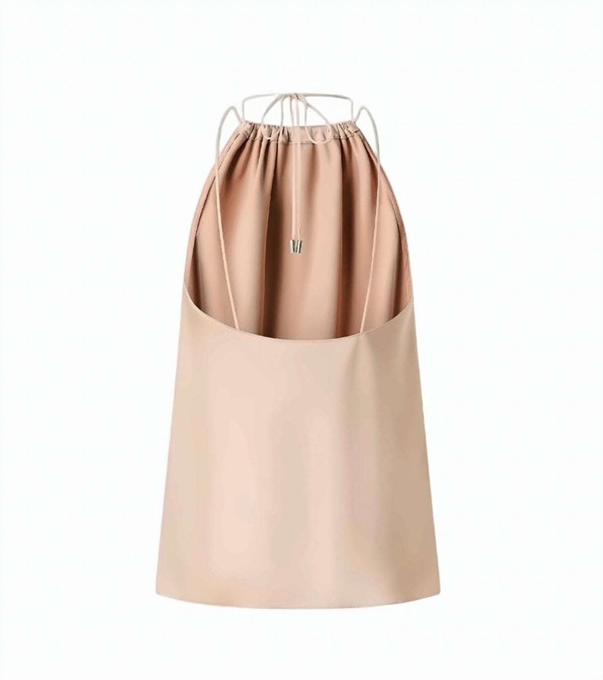 Carota Satin Halter Neck Top