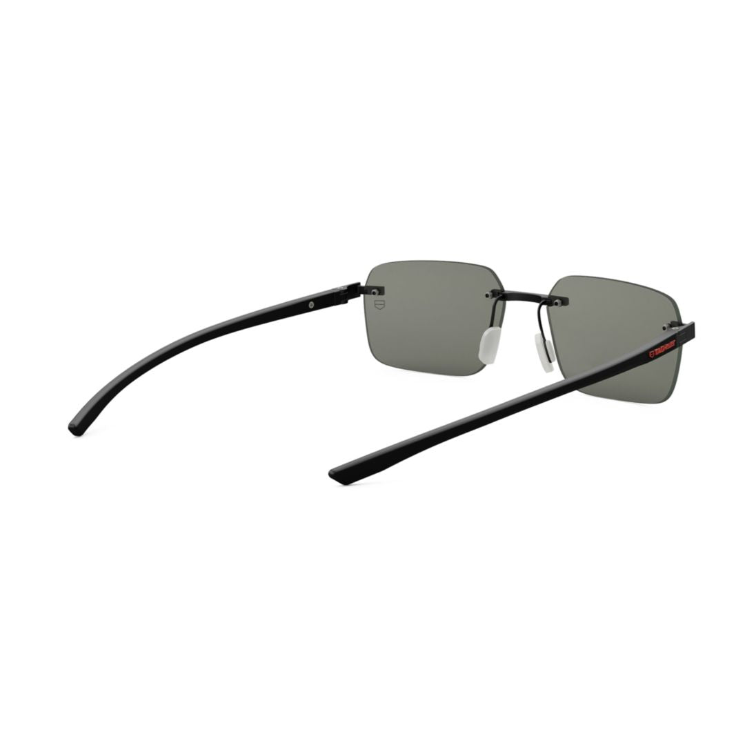 Th40039u Rimless Rectangular Sunglasses