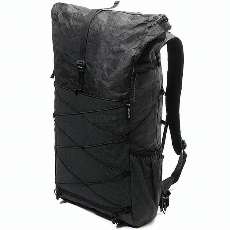 Rectangular Roll-Top Backpack