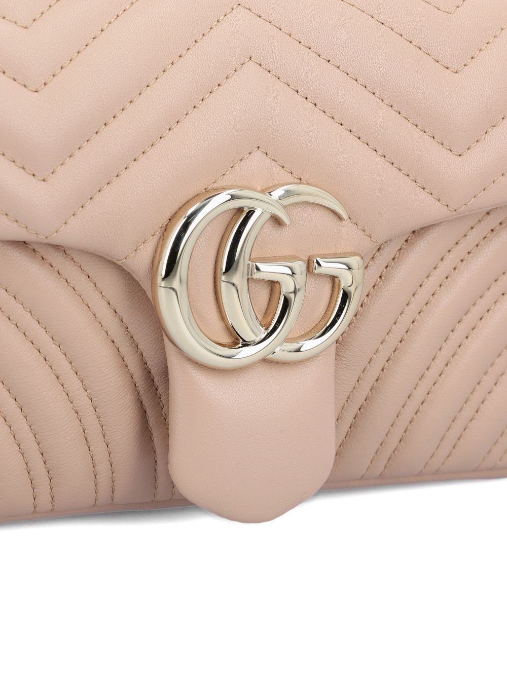 Rectangular Quilted Lamb Leather Bag