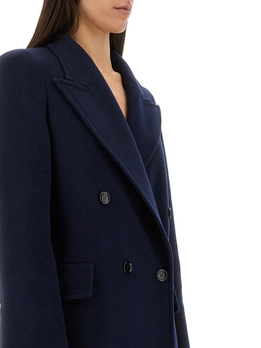 Double"Albania1234" -Breasted Coat
