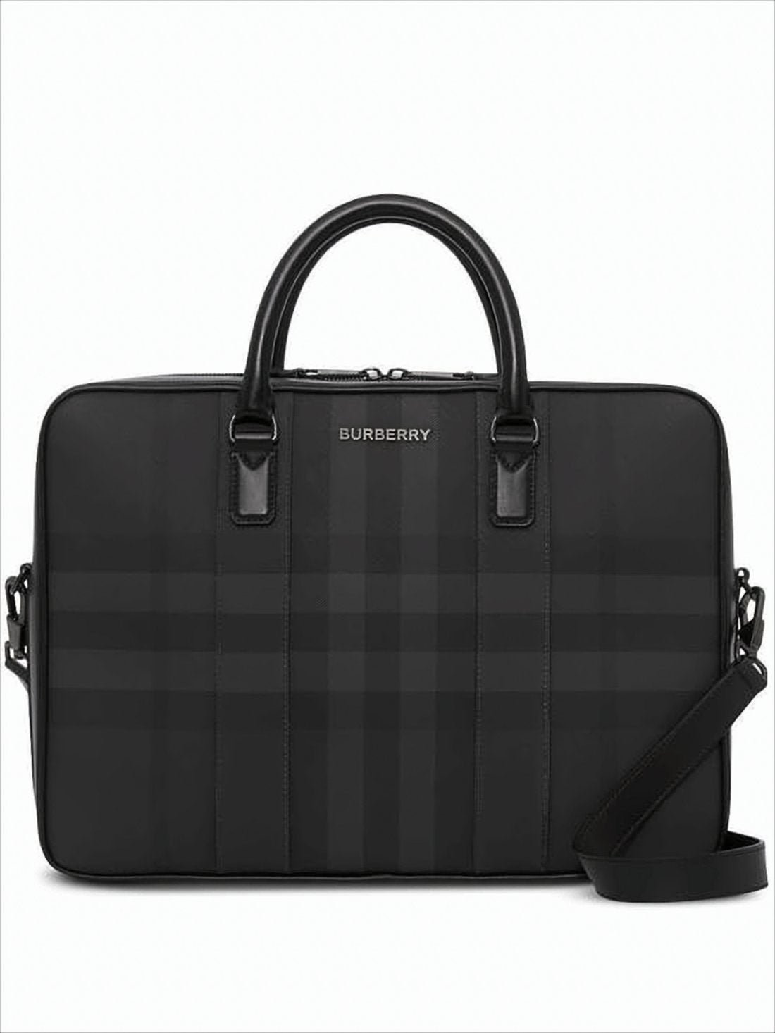 Rectangular Black Briefcase