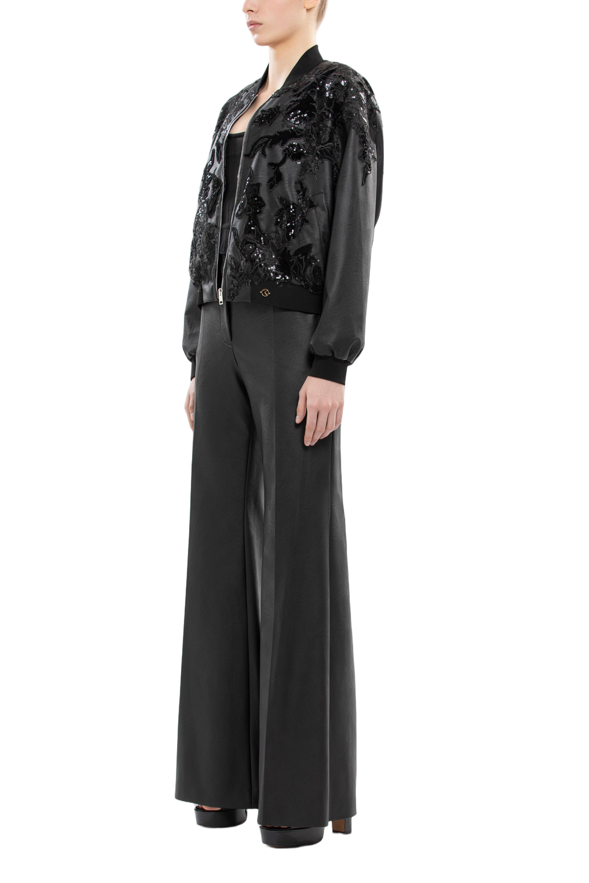 Embroidered Bomber Jacket