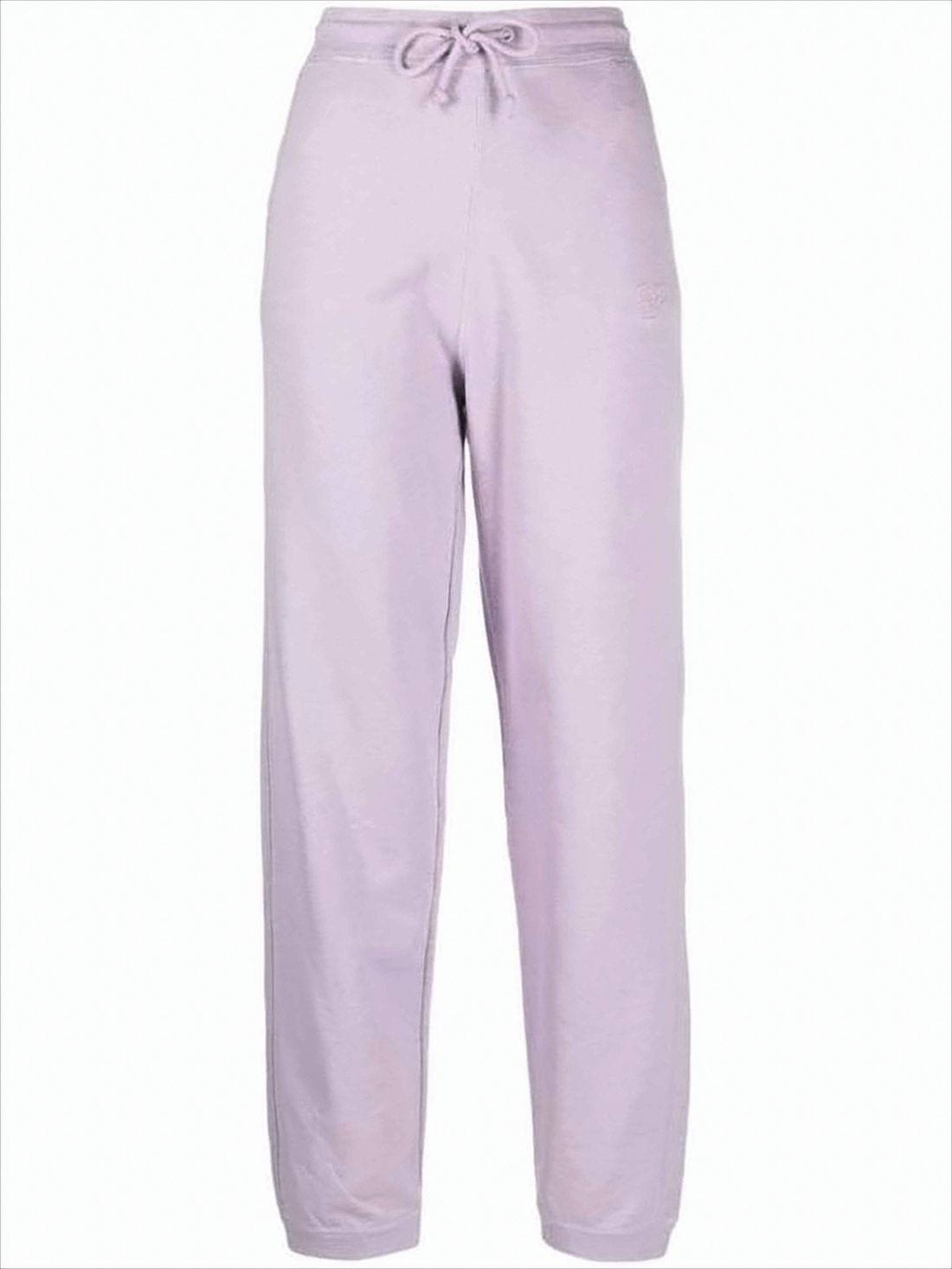Pastel Lavender Jogger Pants with Adjustable Drawstring