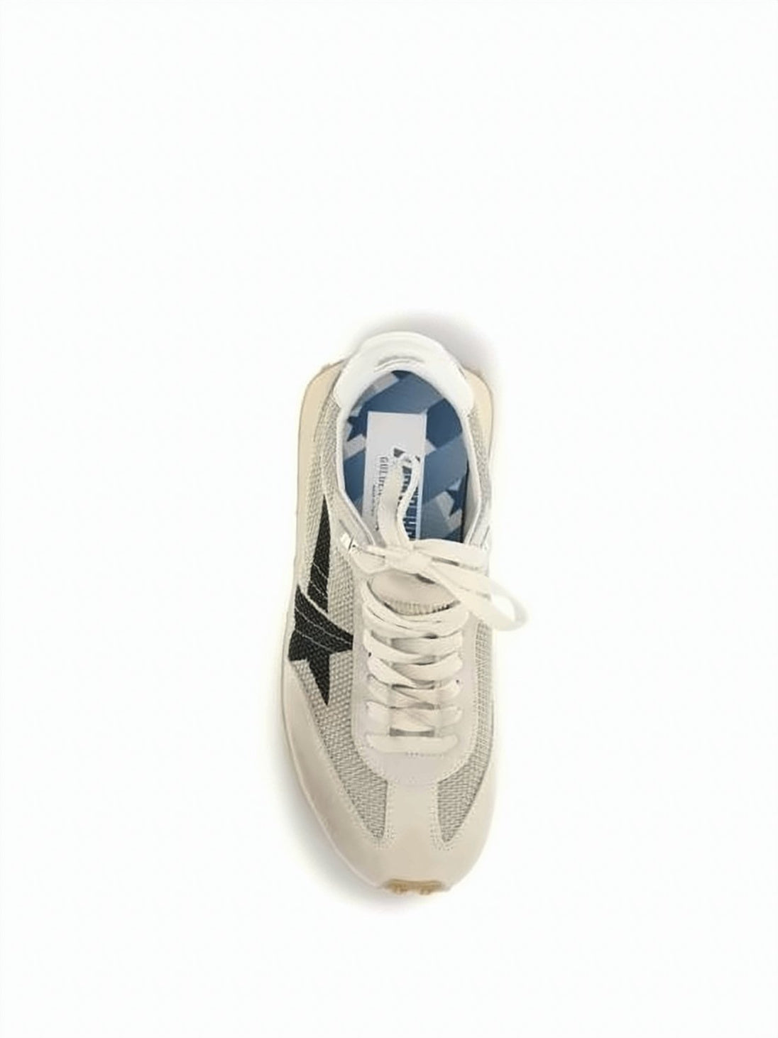 Suede And Mesh Low-Profile Sneakers