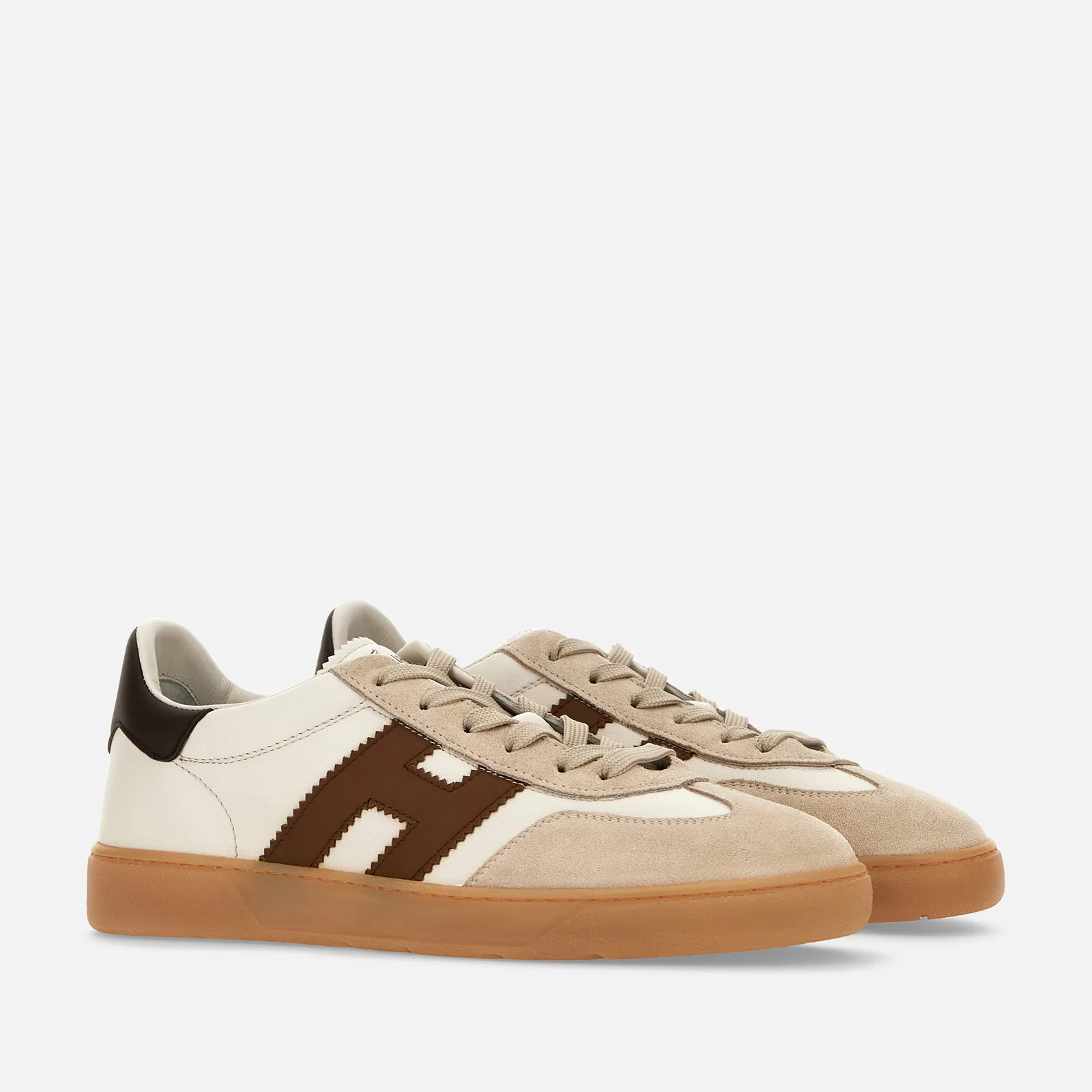 Cool H Sneakers With Elegant Ivory