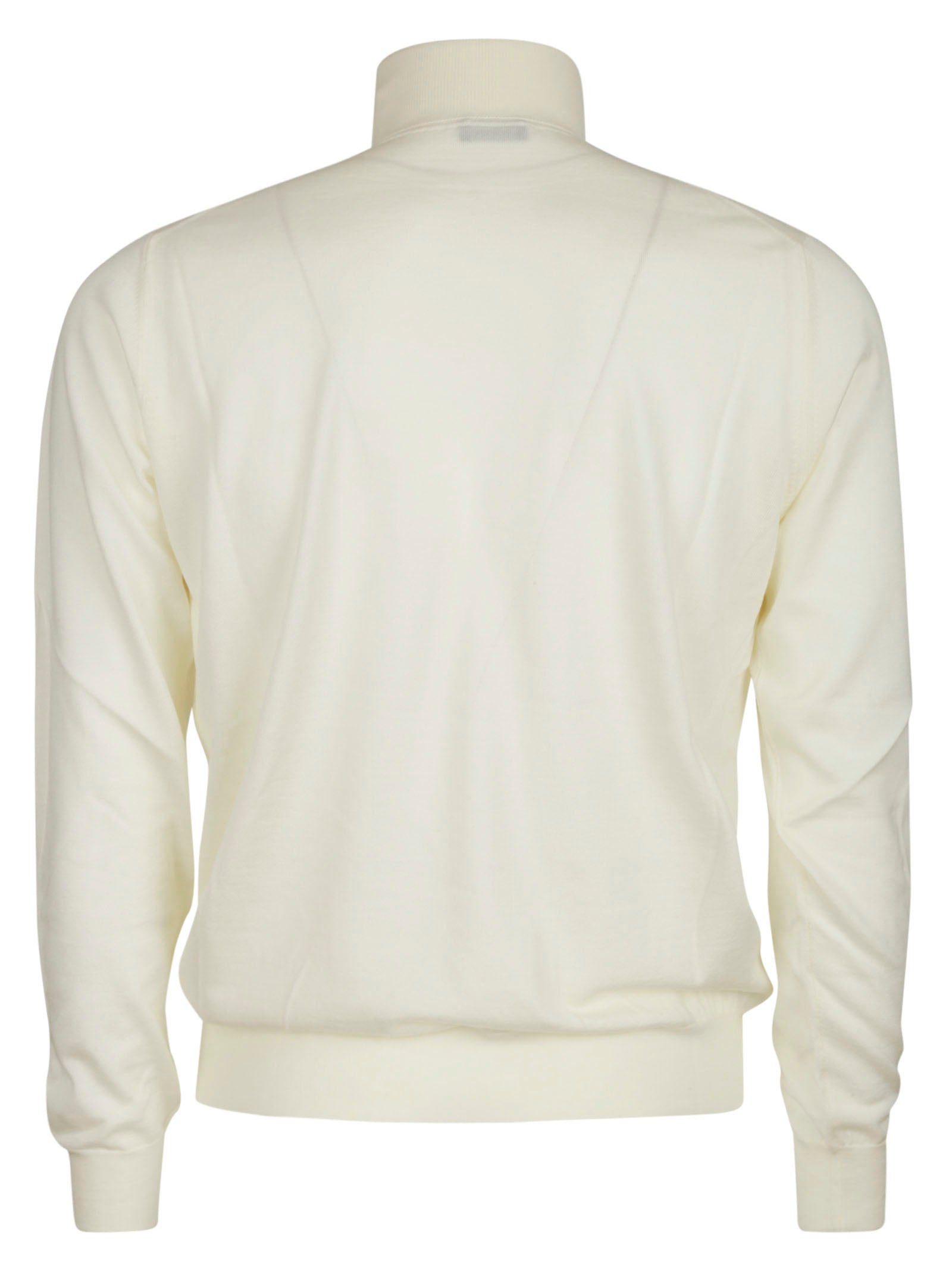 Soft-Textured Merino Wool Turtleneck Sweater