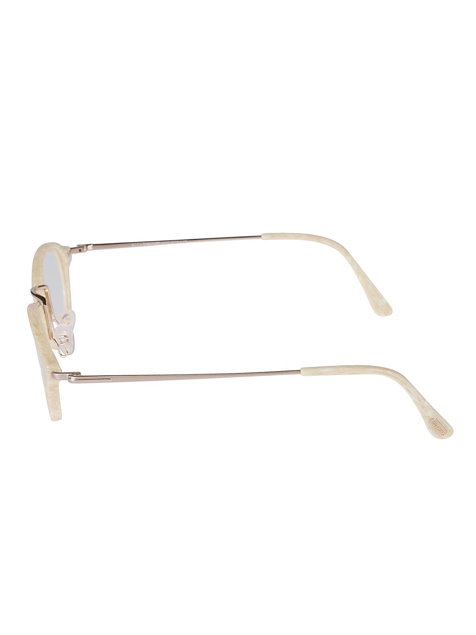 Ft5321 47060 Slim Metal Frame Oval Eyeglasses