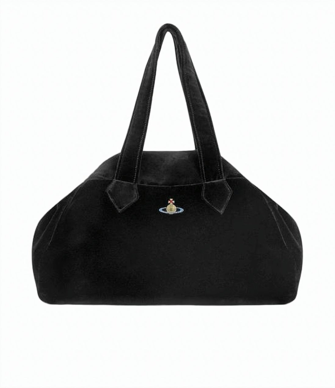 Black Fabric Tote Bag