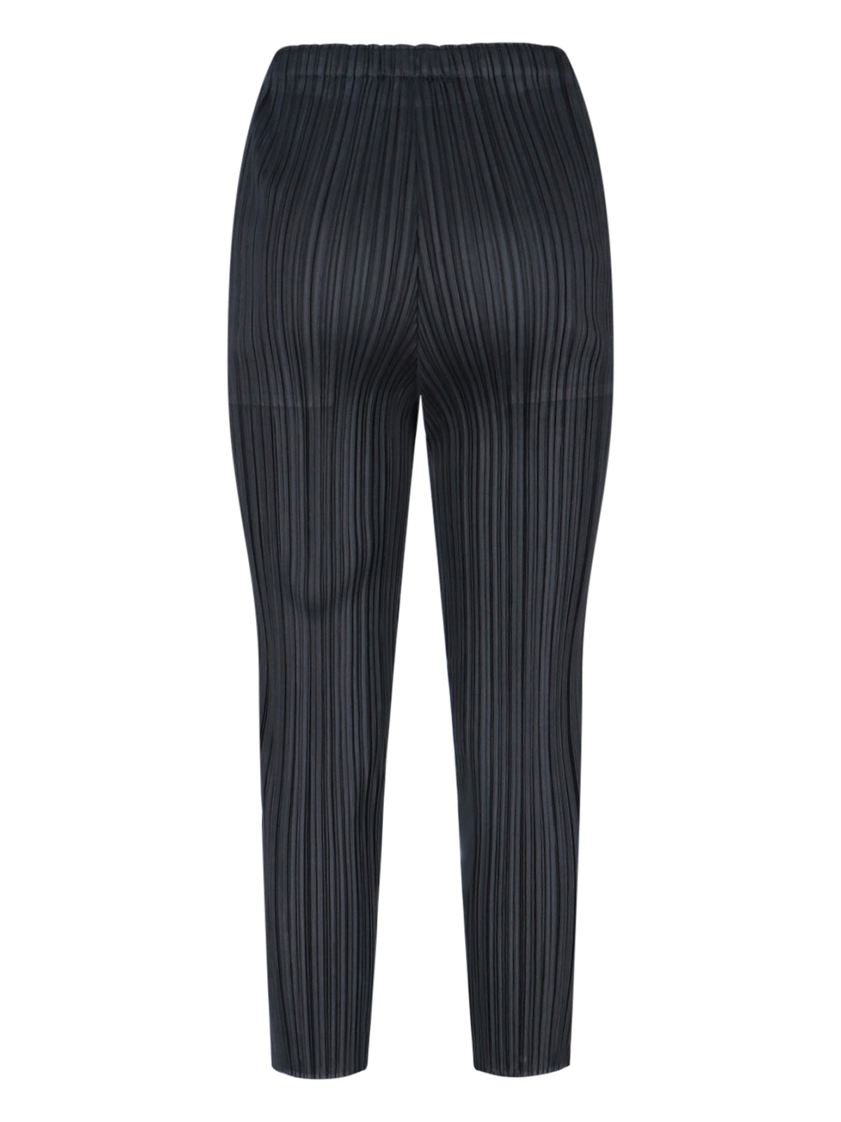 Pleats Please Black Pleated Trousers