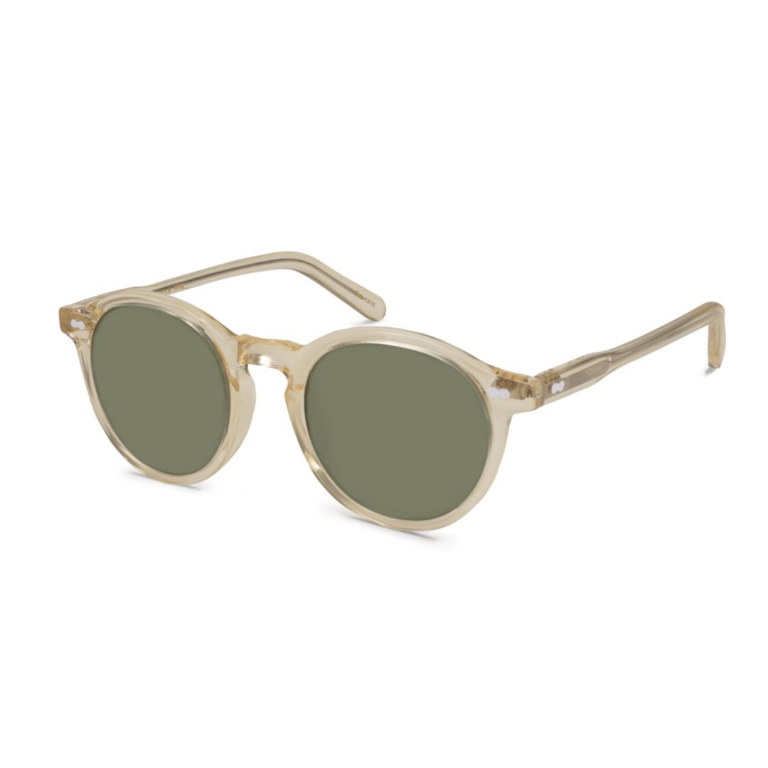 Or-Mil-S Miltzen Sun Translucent Acetate Round Frame Sunglasses