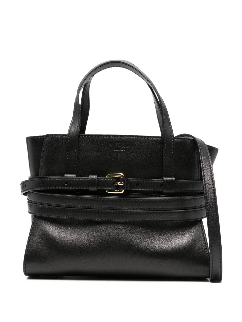 Structured Black Handbag