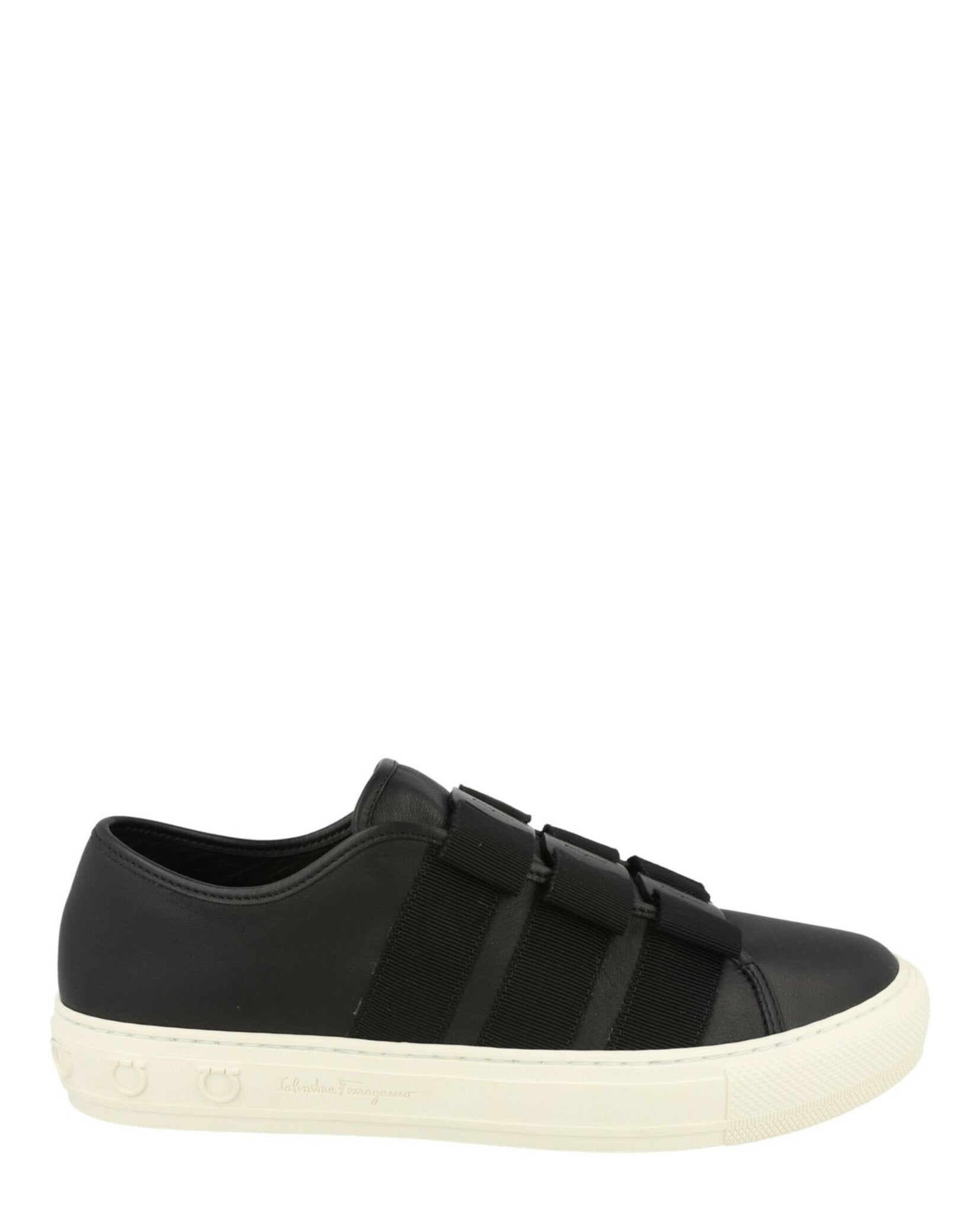 Nataly Calfskin Leather Low-Top Sneakers