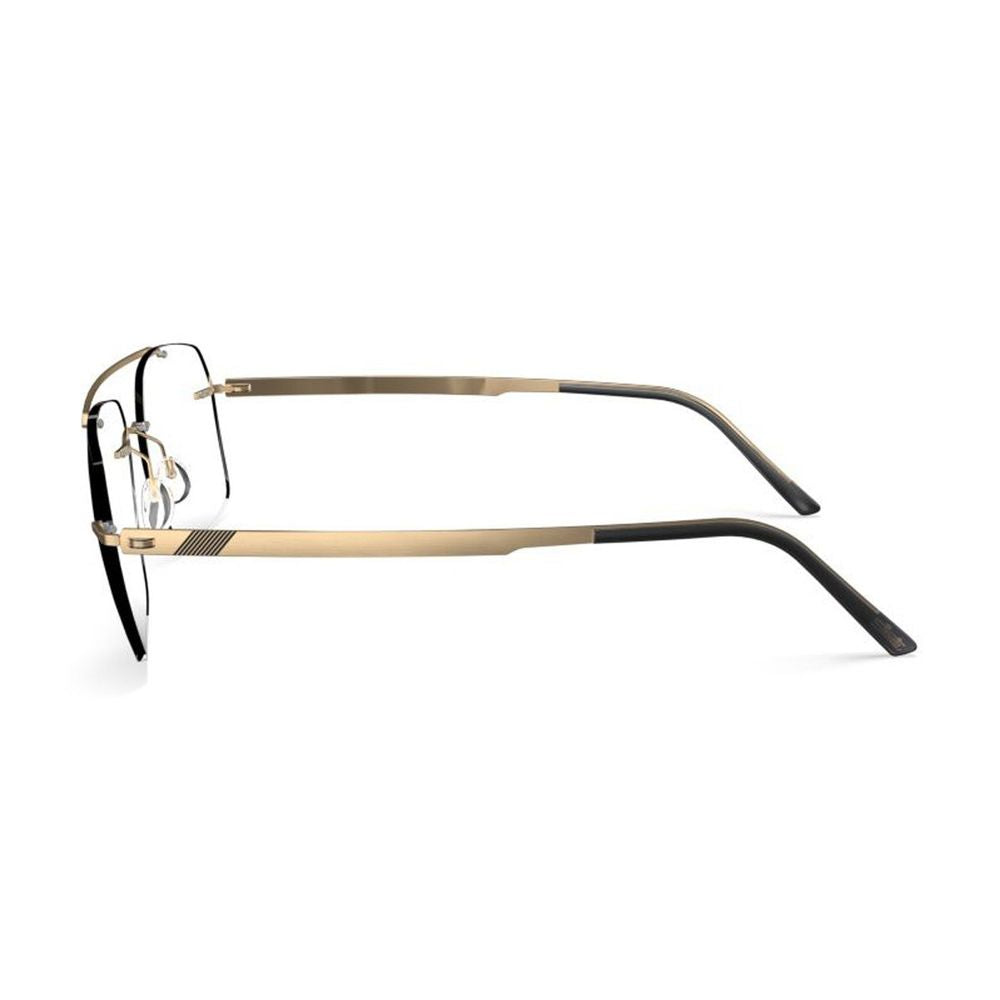 5558/La Rimless Rectangular Eyeglasses