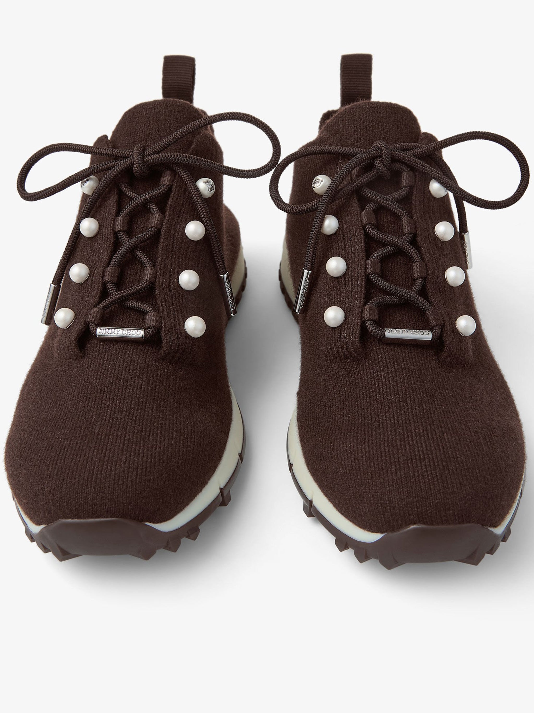 Grey Veles Pearl Cashmere Sneakers