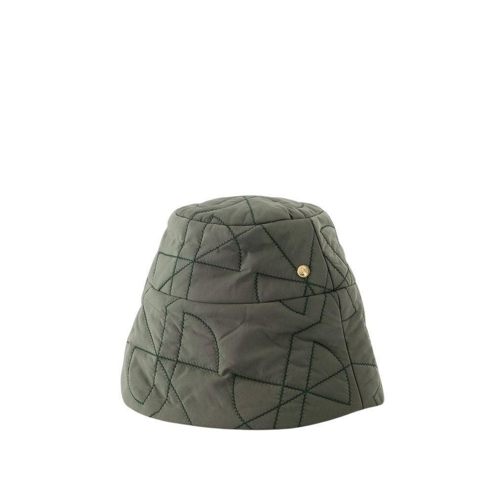 Kapelusz typu bucket - Syntetyczny - Zielony