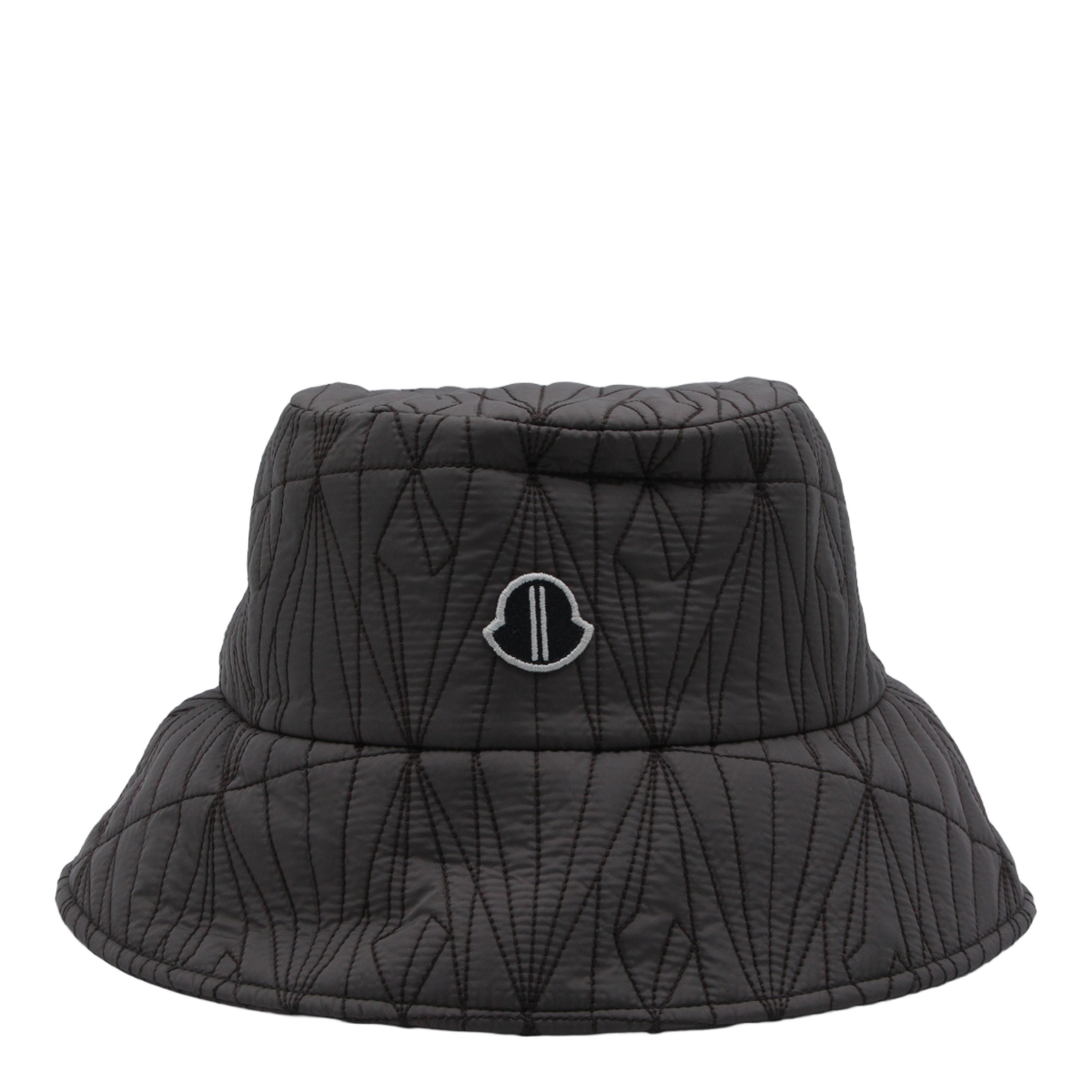 Pikowany Czarny Kapelusz typu Bucket