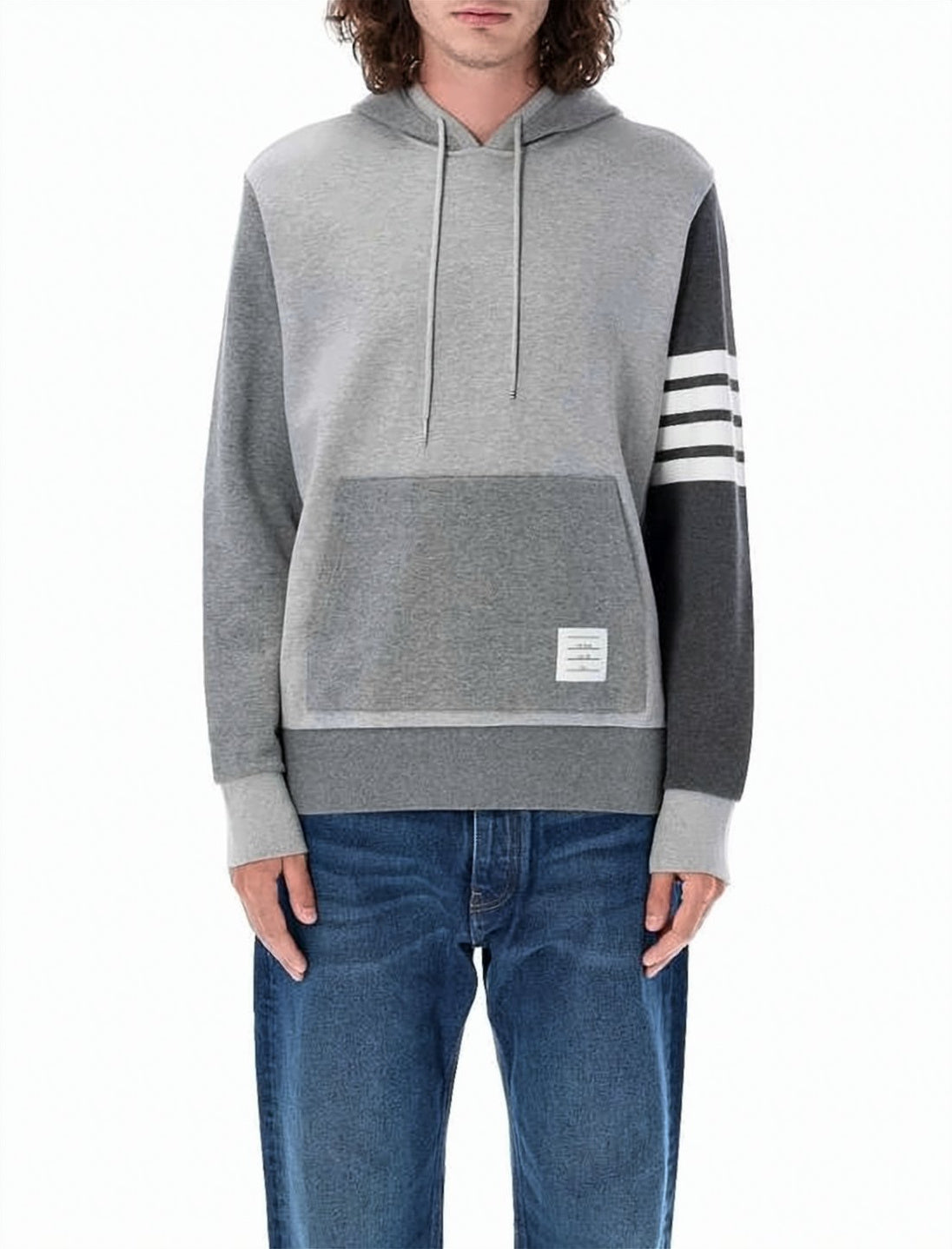 Two-Tone Grey Hoodie