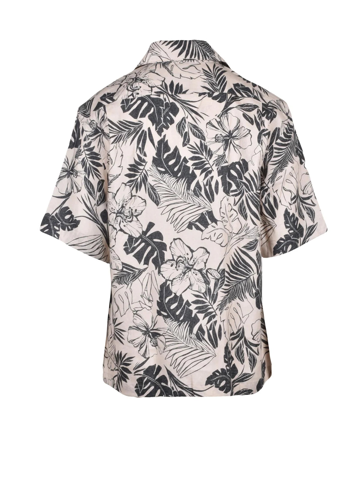 Cream Linen Shirt