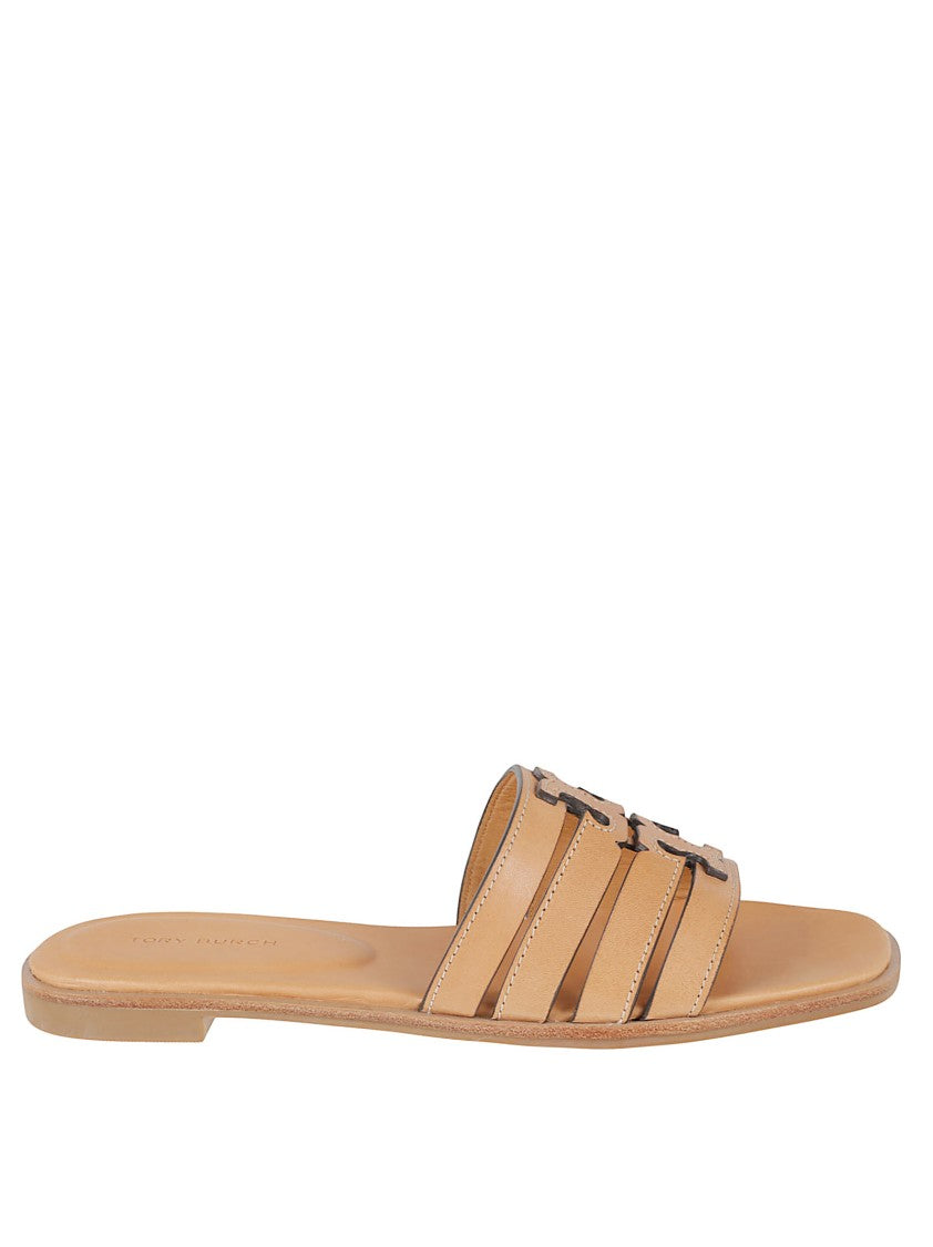 Caged Nappa Leather Sandals