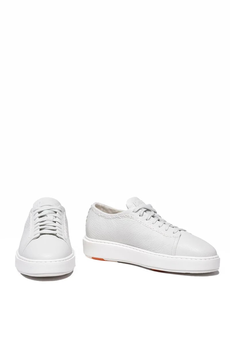 Hammered Sneakers - White