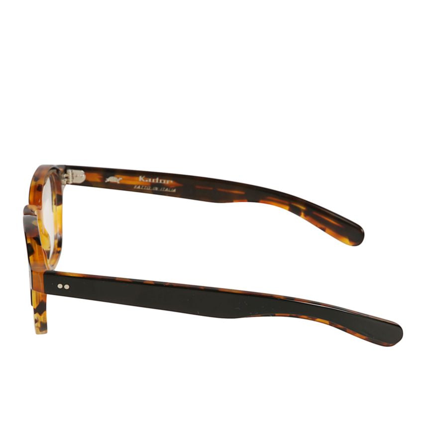 Jack Rectangular Tortoiseshell Sunglasses with Vintage-inspired Accents