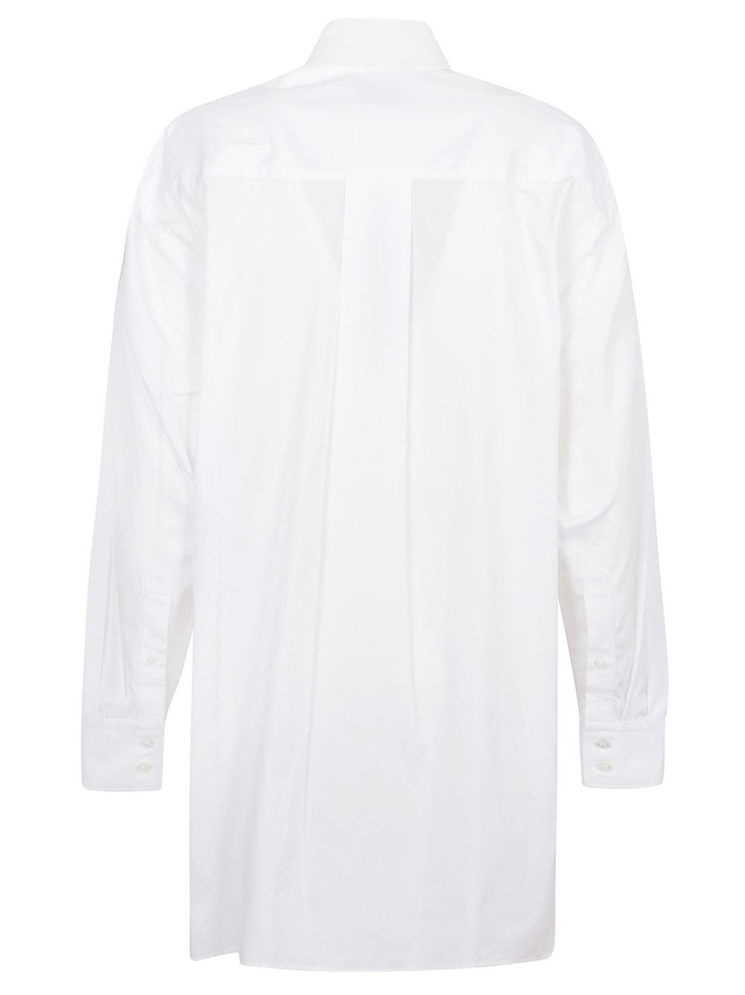Classic White Button-Down Shirt